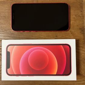 【美品】Apple iPhone12mini 64GB レッド