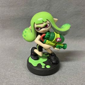 ジャンク amiibo ガｰル【ライムグリｰン】 (スプラトゥｰンシリｰズ)