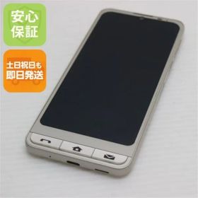 美品 SoftBank シンプルスマホ6 A201SH シャンパンゴールド スマホ 白ロム 土日祝発送OK 02000