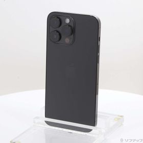 (中古)Apple iPhone14 Pro Max 256GB スペースブラック MQ9A3J/A SIMフリー(377-ud)