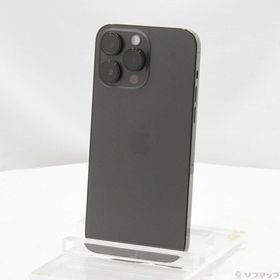 (中古)Apple iPhone14 Pro Max 256GB スペースブラック MQ9A3J/A SIMフリー(348-ud)
