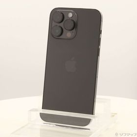 (中古)Apple iPhone14 Pro Max 256GB スペースブラック MQ9A3J/A SIMフリー(198-ud)