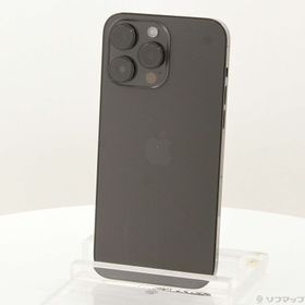 (中古)Apple iPhone14 Pro Max 256GB スペースブラック MQ9A3J/A SIMフリー(198-ud)