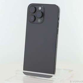 (中古)Apple iPhone14 Pro Max 256GB スペースブラック MQ9A3J/A SIMフリー(305-ud)