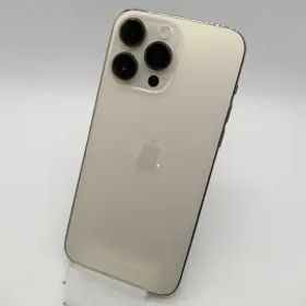 【中古】Apple 国内版 【SIMフリー】 iPhone 14 Pro Max 256GB ゴールド MQ9D3J/A【大須アメ横】保証期間１ヶ月【ランクC】