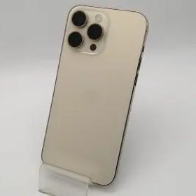 【中古】Apple 国内版 【SIMフリー】 iPhone 14 Pro Max 256GB ゴールド MQ9D3J/A【大須2】保証期間１ヶ月【ランクC】