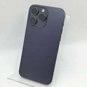 【中古】Apple docomo 【SIMフリー】 iPhone 14 Pro Max 256GB ディープパープル MQ9E3J/A【中野】保証期間１ヶ月【ランクC】