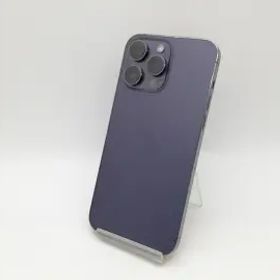 【中古】Apple 国内版 【SIMフリー】 iPhone 14 Pro Max 256GB ディープパープル MQ9E3J/A【鹿児島中町】保証期間１ヶ月【ランクB】