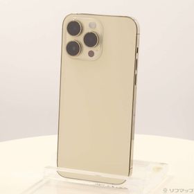 (中古)Apple iPhone14 Pro Max 1TB ゴールド MQ9M3J/A SIMフリー(295-ud)