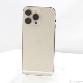 (中古)Apple iPhone14 Pro Max 1TB ゴールド MQ9M3J/A SIMフリー(262-ud)