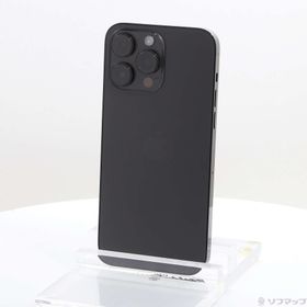 (中古)Apple iPhone14 Pro Max 512GB スペースブラック MQ9F3J/A SIMフリー(297-ud)
