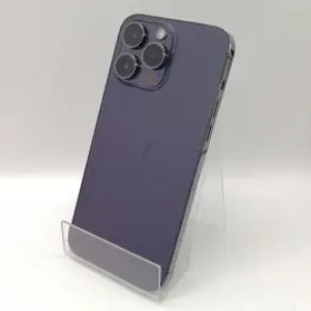 【中古】Apple 国内版 【SIMフリー】 iPhone 14 Pro Max 512GB ディープパープル MQ9J3J/A【大須アメ横】保証期間１ヶ月【ランクC】