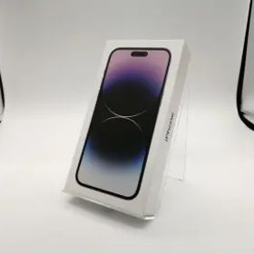 【中古】【赤ロム保証あり】Apple 楽天モバイル 【SIMフリー】 iPhone 14 Pro Max 512GB ディープパープル MQ9J3J/A【大阪本店】保証期間