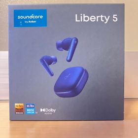 【新品未開封】soundcore Liberty 5 ワイヤレスイヤホン ブルー