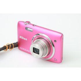 【全額返金保証】並品｜ニコン COOLPIX S3500 [ストロベリーピンク] CA01-M6932-2P2B