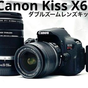 Canon EOS Kiss X6iダブルズームレンズセット♪