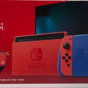 【新品未使用】Nintendo Switch マリオレッド×ブルー セット