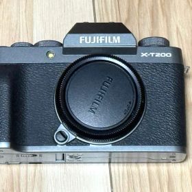 FUJIFILM X-T200 ボディ ダークシルバー 付属品バッテリーのみ