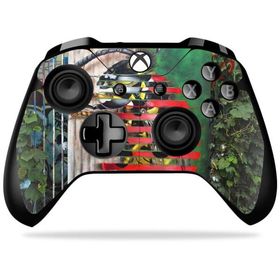 MightySkins Xbox One X Controller 用ビニールスキン「Insect Invasion」保護スキン 着脱簡単