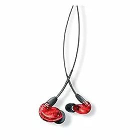 【中古】【VGP 殿堂入り金賞】SHURE シュア イヤホン 有線 SE215SPE-RD-A レッド 高遮音性 ノイズキャンセリング ゲーム ゲーミング スペシャルエディシ