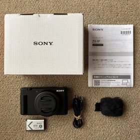 SONY デジタルカメラ ZV-1F ブラック ケース・アクセサリ付き