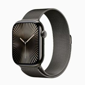 「新品」Apple Watch Series 10 GPS+Cellularモデル 46mm MWYW3J/A [スレートチタニウムケース・スレートミラネーゼループ M/L]