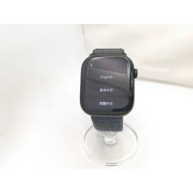 【中古】Apple Apple Watch Series10 46mm GPS ジェットブラックアルミニウムケース/インクスポーツループ MWWR3J/A【ECセンター】保証期間1ヶ月【ランクB】