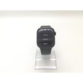 【中古】Apple Apple Watch Series10 42mm Cellular ジェットブラックアルミニウムケース/ブラックスポーツバンド (S/M) MWX63J/A【秋葉4号】保証期間1ヶ月【ランクC】