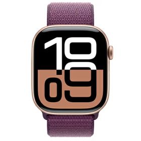 Apple Apple Watch Series10 46mm GPS+Cellularモデル MWY83J/A A3003【ローズゴールドアルミニウムケース/プラムスポーツループ】 [中古] 【当社3ヶ月間保証】 イオシス