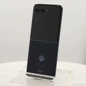 【中古】Motorola(モトローラ) motorola razr 50 ultra 512GB ミッドナイトブルー PB410000JP SIMフリー 【276-ud】