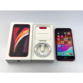バッテリー新品 Apple iPhoneSE 第2世代 64GB レッド 赤 大容量 電池 交換済み SIMフリー