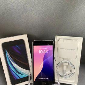 中古 国内版 SIMフリー iPhoneSE 第2世代 128GB ホワイト色