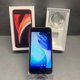 美品 国内版 SIMフリー iPhoneSE 第2世代 128GB レッド色