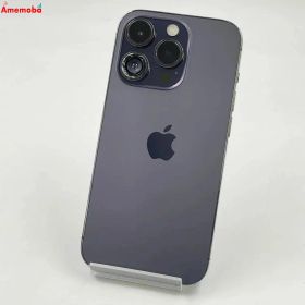【中古】iPhone14 Pro 256GB ディープパープル MQ1E3J/A SoftBank版SIMフ