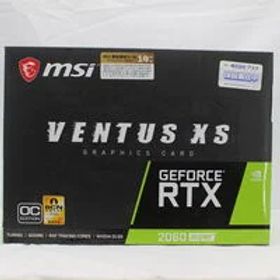 中古 MSI GeForce RTX 2060 SUPER VENTUS XS J OC（RTX2060SUPER 8GB） 3480041010 状態： C:並品