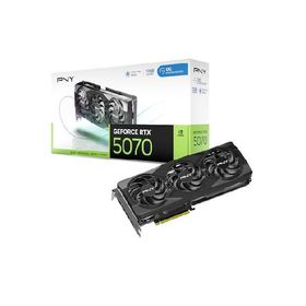 【並行輸入品】 PNY GeFORCE RTX 5070 12GB Overclocked TripleFan グラフィックスボード VCG507012TFXPB1-O VD9083