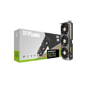 【並行輸入品】 ZOTAC ゲーミング GeForce RTX 5070 Solid OC DLSS 4 12GB GDDR7 192ビット 28Gbps PCIE 5.0 ゲーミンググラフィックスカード IceStorm 2.0冷却