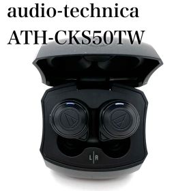 【美品】audio-technica ATH-CKS50TW ワイヤレスイヤホン