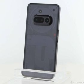 〔中古〕Nothing（ナッシング） Phone (3a) 128GB ブラック A10400154 SIMフリー〔262-ud〕