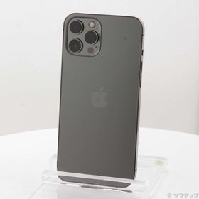 (中古)Apple iPhone12 Pro Max 256GB グラファイト MGCY3J/A SoftBank(349-ud)