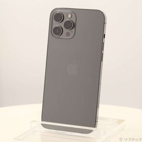 (中古)Apple iPhone12 Pro Max 256GB グラファイト MGCY3J/A SIMフリー(348-ud)