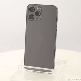 (中古)Apple iPhone12 Pro Max 256GB グラファイト MGCY3J/A SoftBank(344-ud)
