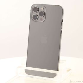 (中古)Apple iPhone12 Pro Max 128GB グラファイト MGCU3J/A SIMフリー(196-ud)