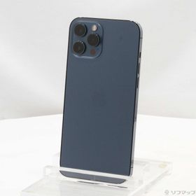 (中古)Apple iPhone12 Pro Max 512GB パシフィックブルー MGD63J/A SIMフリー(251-ud)