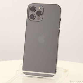 (中古)Apple iPhone12 Pro Max 128GB グラファイト MGCU3J/A SIMフリー(258-ud)