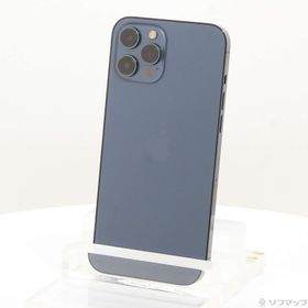 (中古)Apple iPhone12 Pro Max 512GB パシフィックブルー MGD63J/A SIMフリー(269-ud)