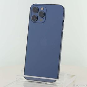 (中古)Apple iPhone12 Pro Max 128GB パシフィックブルー MGCX3J/A SIMフリー(344-ud)