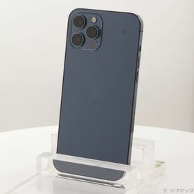 (中古)Apple iPhone12 Pro Max 128GB パシフィックブルー MGCX3J/A SIMフリー(198-ud)