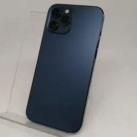 【中古】Apple au 【SIMロック解除済み】 iPhone 12 Pro Max 128GB パシフィックブルー MGCX3J/A【日本橋3】保証期間１ヶ月【ランクC】
