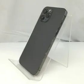 【中古】Apple au 【SIMロック解除済み】 iPhone 12 Pro Max 256GB グラファイト MGCY3J/A【札幌】保証期間１週間【ランクC】